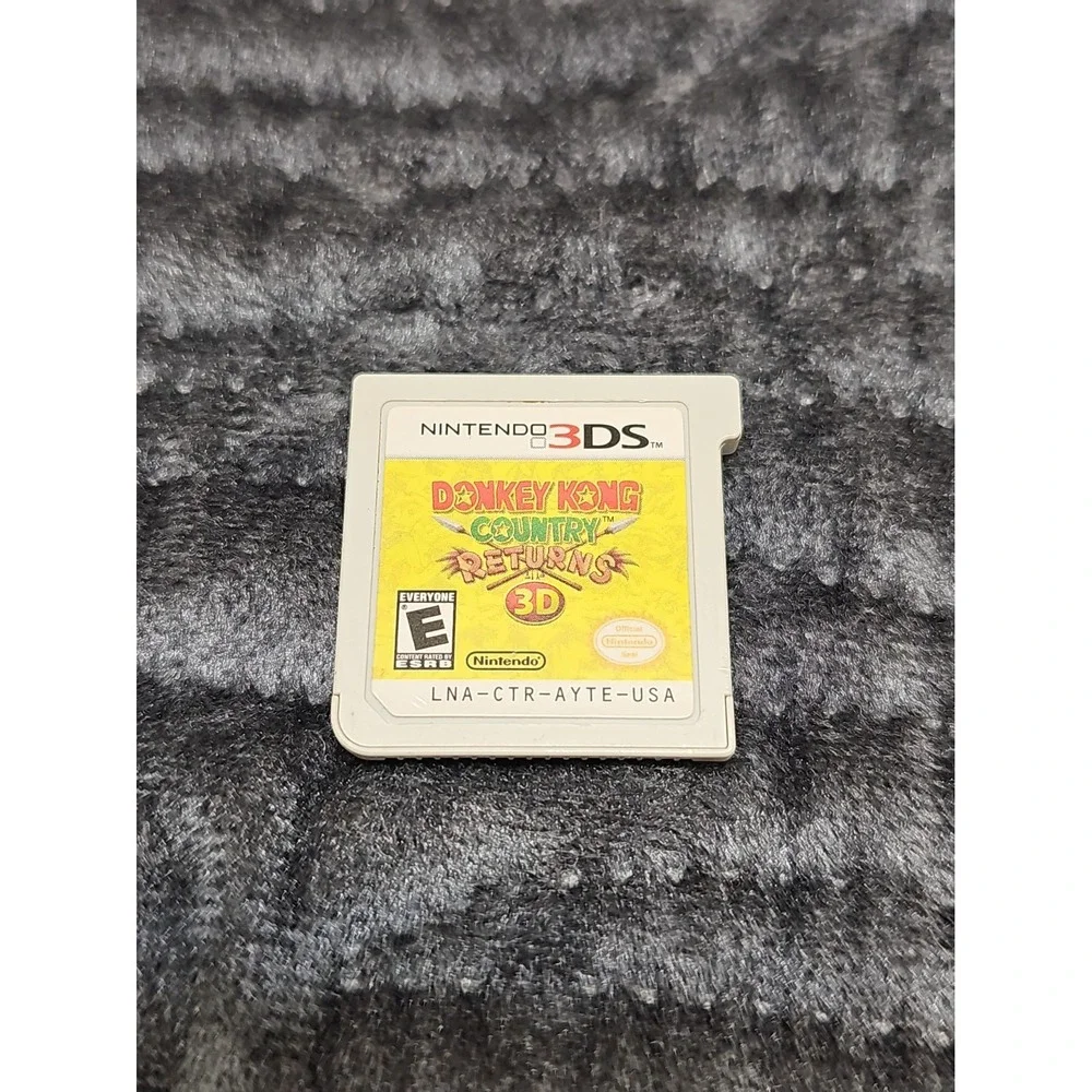 Donkey Kong Country Returns 3D for Nintendo 3DS, 2013 Authentic Cart Only